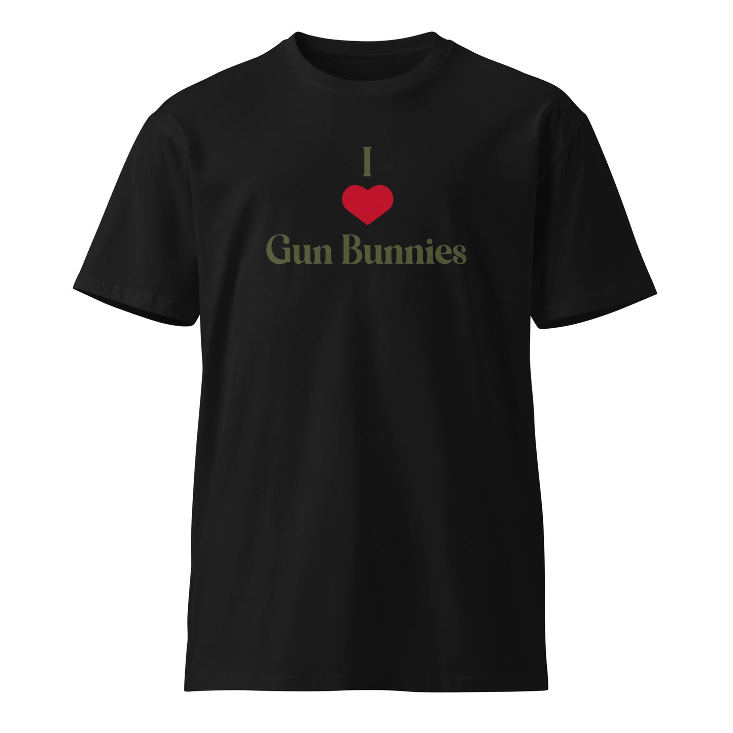 I LOVE GUN BUNNIES TEE