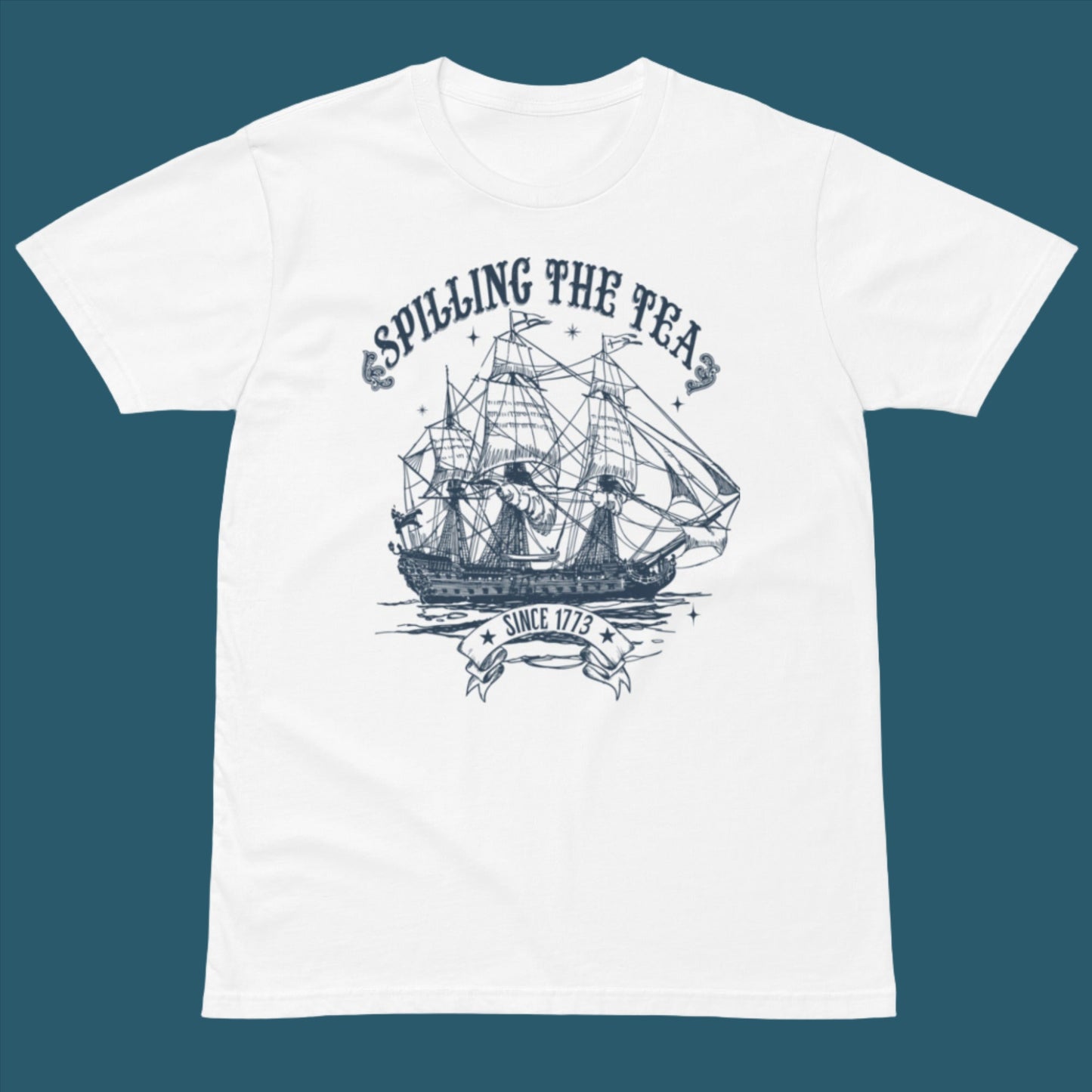 SPILLING TEA SINCE 1773 TEE